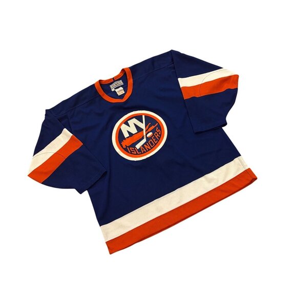 Vintage 90's CCM Center Ice New York Islanders Authentic NHL Hockey Jersey 48 - Picture 3 of 8
